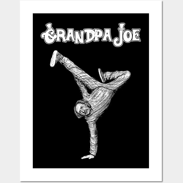 Grandpa Joe Funny Dance Wall Art by Suksesno Aku Gusti